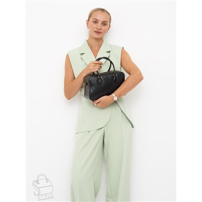 Сумка женская кожаная 5010VG black Vitelli Grassi