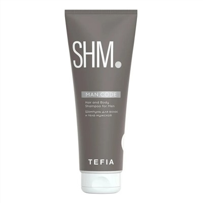 TEFIA Man.Code Шампунь для волос и тела мужской / Hair and Body Shampoo for Men, 285 мл 19926
