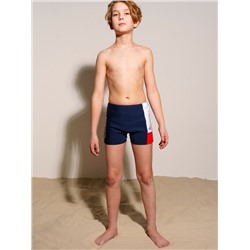 Плавки-шорты трикотажные для мальчиков, средней длины