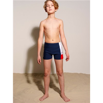 Плавки-шорты трикотажные для мальчиков, средней длины