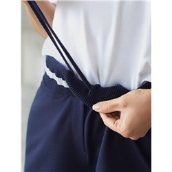 Юбка-шорты из эластичного футера-двухнитки