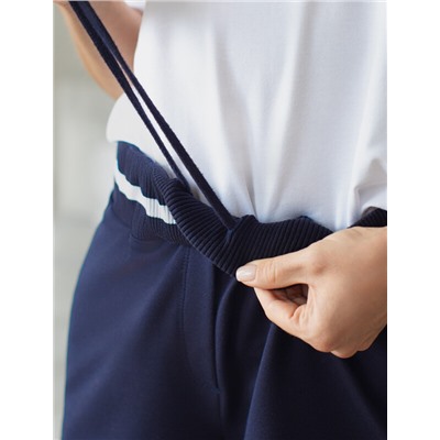 Юбка-шорты из эластичного футера-двухнитки