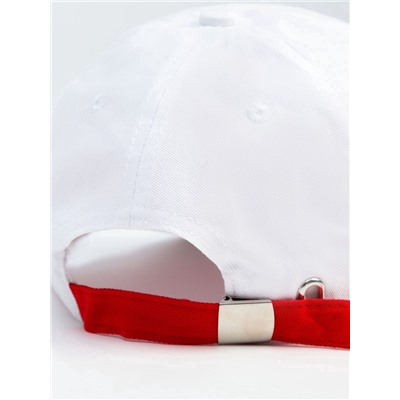 Бейсболка с вышивкой MINAKU, размер 58, белая