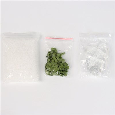 Свеча своими руками. Создание ароматической свечи с сухоцветами «Зеленое яблоко», набор для творчества