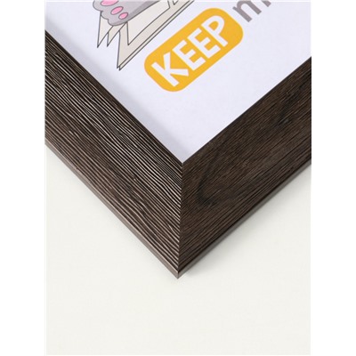 Фоторамка для фото 21×30 см Keep memories Luxe Elegance, с ножкой, пластик, коричневый, (пластиковый экран)