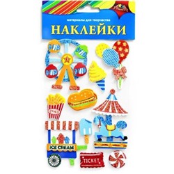 Декоративные наклейки из ЭВА "Парк развлечений" С3476-16 АппликА