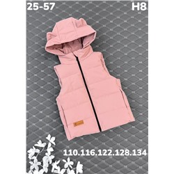 Жилет H8 пудра