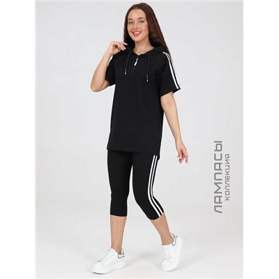 Футболка "Планка" (Черный)