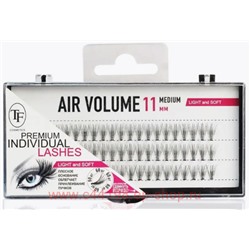 Triumph Пучки ресниц средней длины Air Volume Mix М208 черные