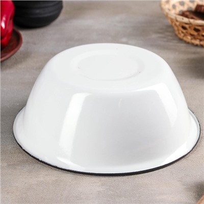 УЦЕНКА Миска 2 л б/деколи (белая)