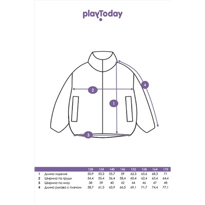 Куртка PLAYTODAY, 973845
