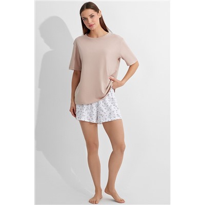 Комплект женский (футболка, шорты) MARK FORMELLE, 1227588