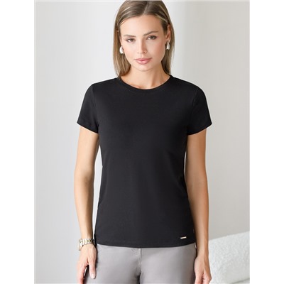 Футболка из премиального хлопка с эластаном