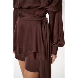 Платье Муза (шоколадный)