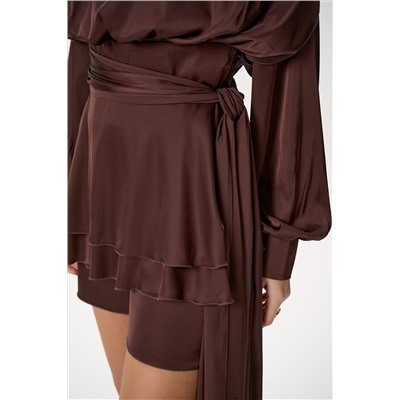 Платье Муза (шоколадный)