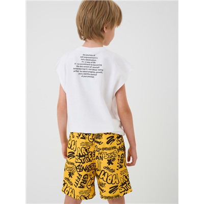 Шорты текстильные плавательные для мальчиков, длинные