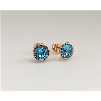 Серьги с кристаллами Swarovski