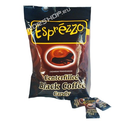 Кофейные конфеты ESPREZZO "Черный кофе"/ Black coffee, Индонезия 150 г