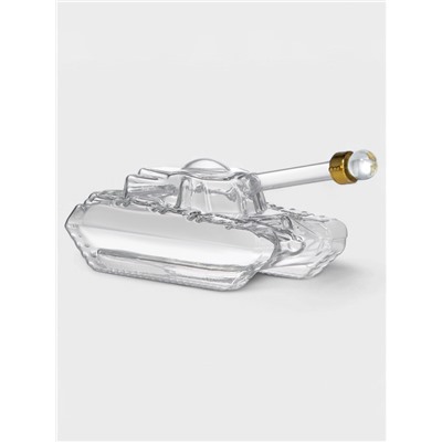 Штоф «Танк», 1 л, стекло, прозрачный