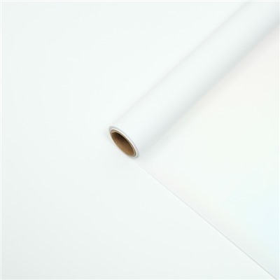 Пленка для цветов и букетов «Жемчужный перелив», лимонный сорбет, 0.58×5 м