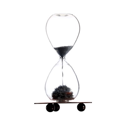 УЦЕНКА Песочные часы «Эйфелева башня», магнитные, сувенирные, 8×13 см