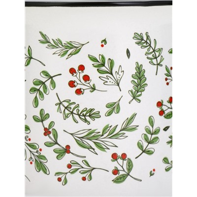 Кружка керамическая, новогодняя «Листья», 450 мл