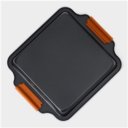 Противень для выпечки Magistro French Bakery, 27×22.5×4 см, антипригарное покрытие