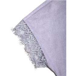 Топы CONTE LD 917 Топ с эффектом замши и деликатным кружевом