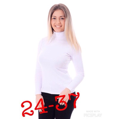 Водолазка  хлопок гладкий
