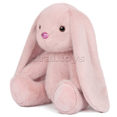 Зайка Розовый, 20 см, в коробке