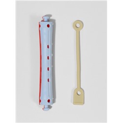 Бигуди «Коклюшки», d=1 см, 9 см, 12 шт., цвет красный/голубой