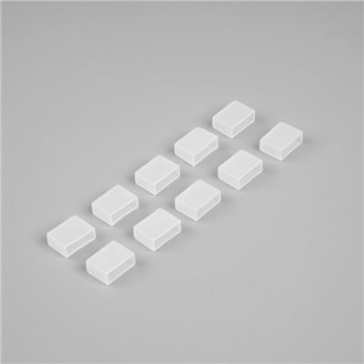 Набор заглушек Luazon Lighting для гибкого неона 6×12 мм, 10 штук