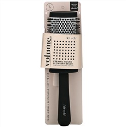 Kitsch, Volume, Ceramic Round Blow Dry Brush, Black, 1 Brush