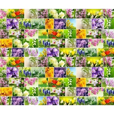 Скатерть "Первоцвет" 150*220 см. рогожка хлопок 100%