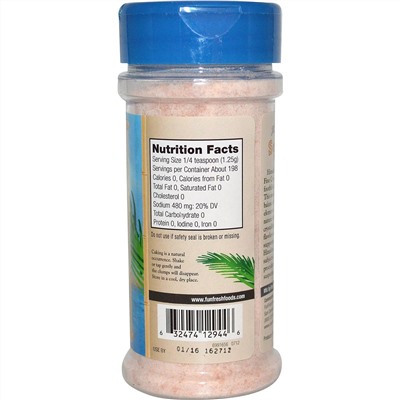 FunFresh Foods, Гималайская розовая морская соль , 8,75 унций ( 248 г )