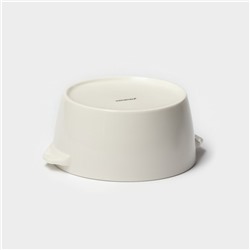 Салатник Magistro Whitewarm, 500 мл, 15×12.5×6 см, фарфор, белый