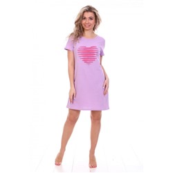 Ночная сорочка 18101 (Светло-фиолетовый)