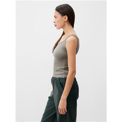 Майка женская MIST: Base, размер S, оливковая