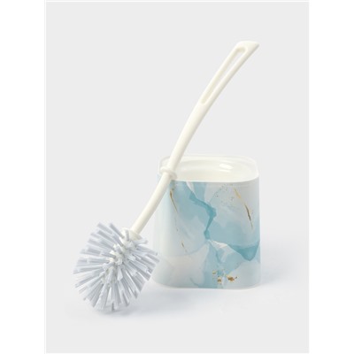 Ёршик для унитаза «Акварель», 11.5×11.5×35.5 см, с подставкой