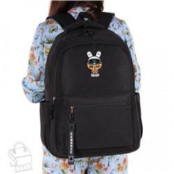 Рюкзак женский текстильный 1866PW black Sikale/30