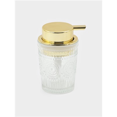 Дозатор для мыла стеклянный, 200 мл