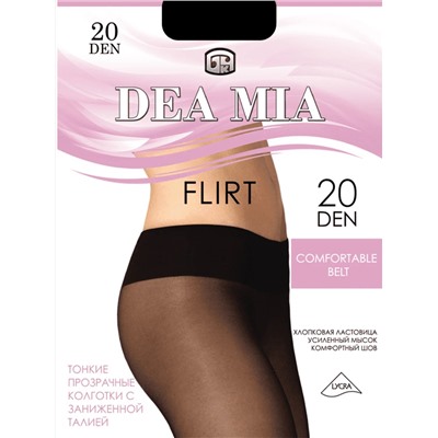 DEA MIA Колготки FLIRT 20 (заниженная талия)