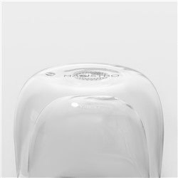 Стопка-шот с двойными стенками Magistro «Поль Квадро», 80 мл, 7.5×8 см, стекло, прозрачная