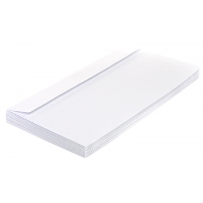 Конверт 110х220 мм евростандарт отрывная лента/чистый Е65 EPE65S00CL inФОРМАТ