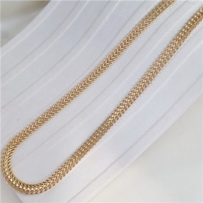 Цепочка на шею ювелирная бижутерия Итальянское золото (покрытие желтое 14к), арт.213.989