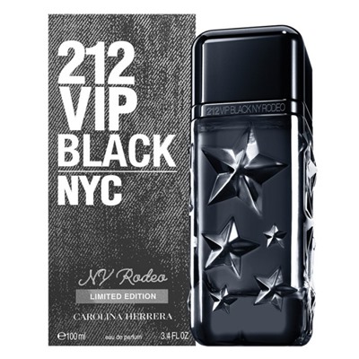 Парфюмерная вода Carolina Herrera 212 VIP Black NY Rodeo мужская