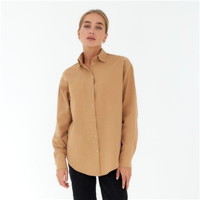Рубашка женская MIST размер 48-50, бежевый