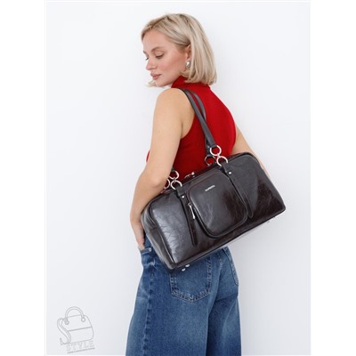 Сумка женская  51155SL coffee Velina Fabbiano-Safenta в Новосибирске