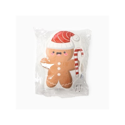 Подушка декоративная новогодняя «Этель. Пряня» 30×39 см, велюр