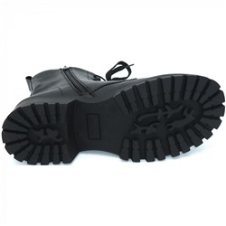 G-E2328 черн Ботинки деми женские (36-40)/8